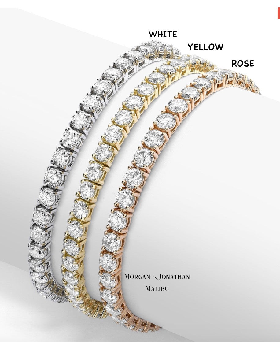 Buy Friendly Diamonds Diamond Tennis Bracelet | 10 Carat IGI Certified Lab  Grown Diamond Bracelet Line 7
