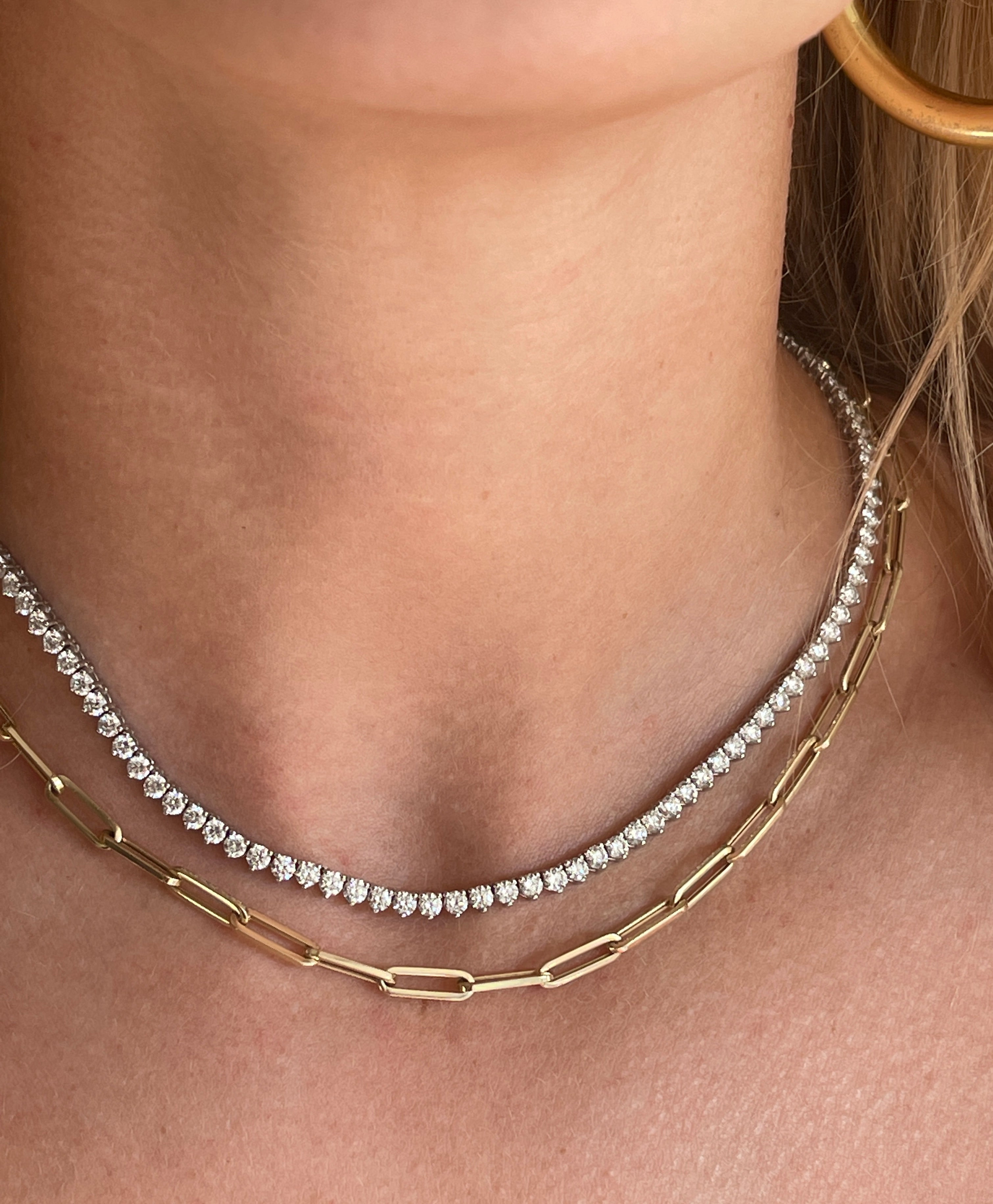 10 CARAT TENNIS NECKLACE OF ENDLESS – Morgan Jonathan